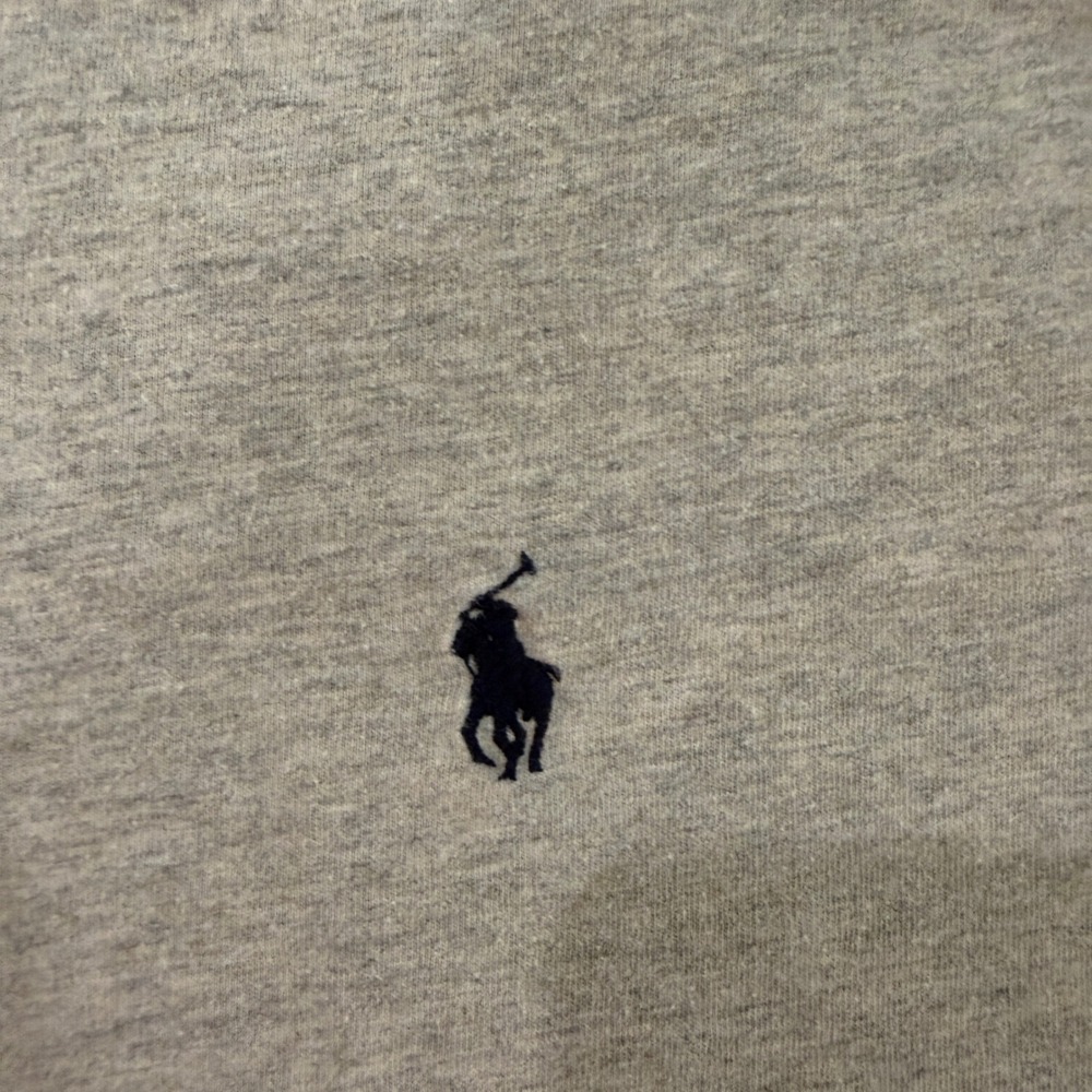 Polo Ralph Lauren Mens Heather Gray Crewneck T-Shirt XXL Pony Logo Cotton Tee - Picture 3 of 3